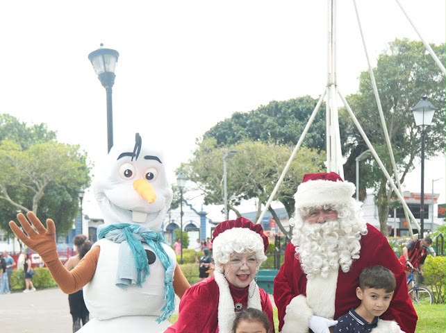 Navideños - Olaf en eventos